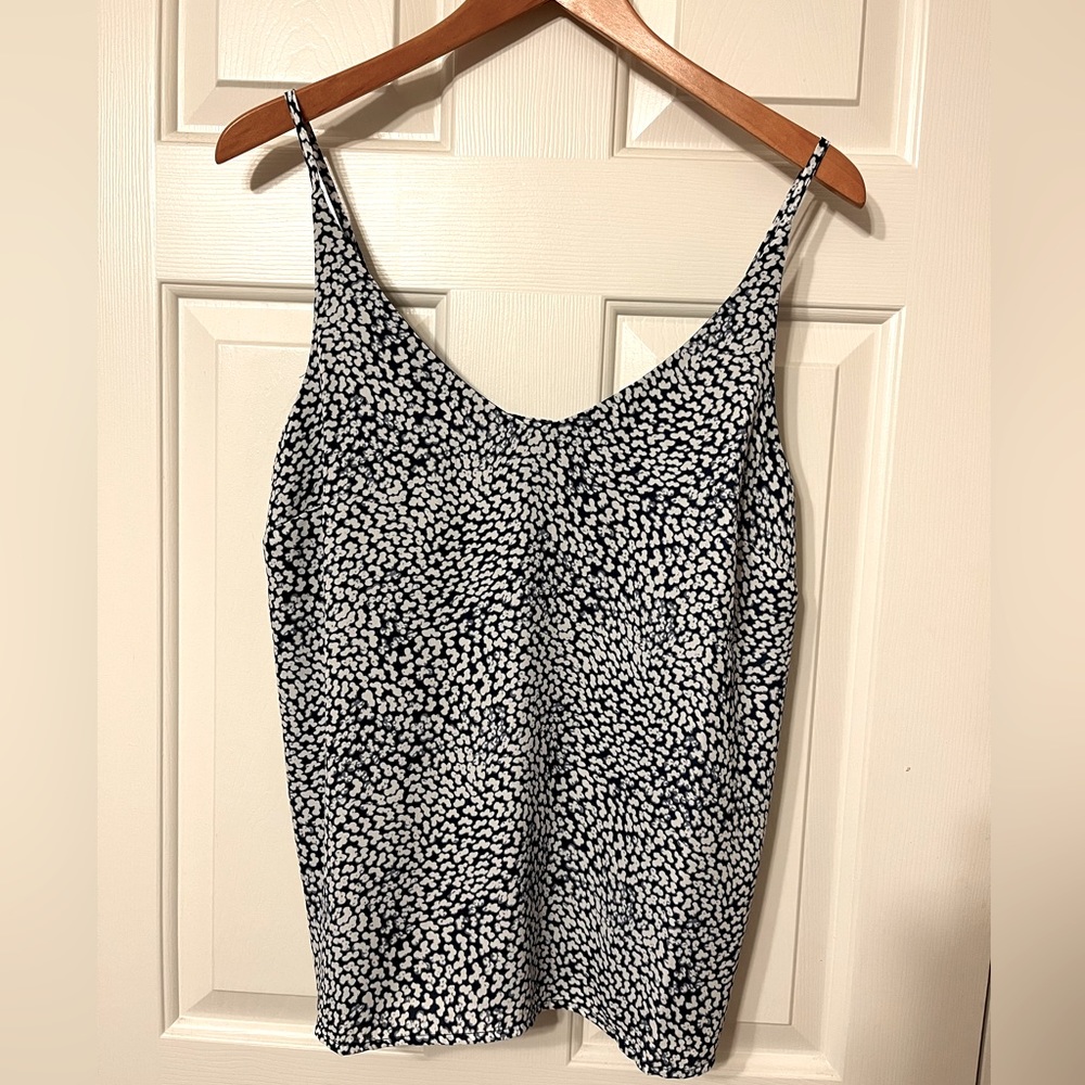 Banana Republic navy printed camisole